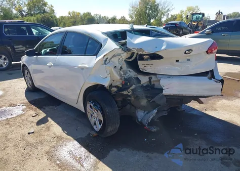 2017 Kia Forte Lx z USA, uszkodzony, nr VIN 3KPFK4A73HE068173